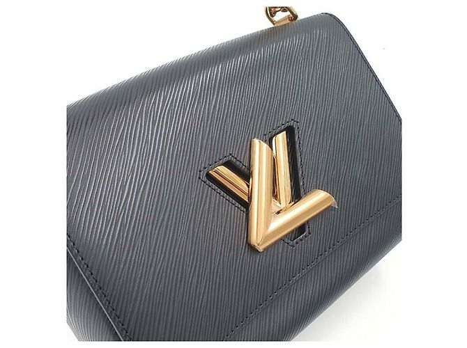 Louis Vuitton Epi Twist mm de piel negra - vista 5