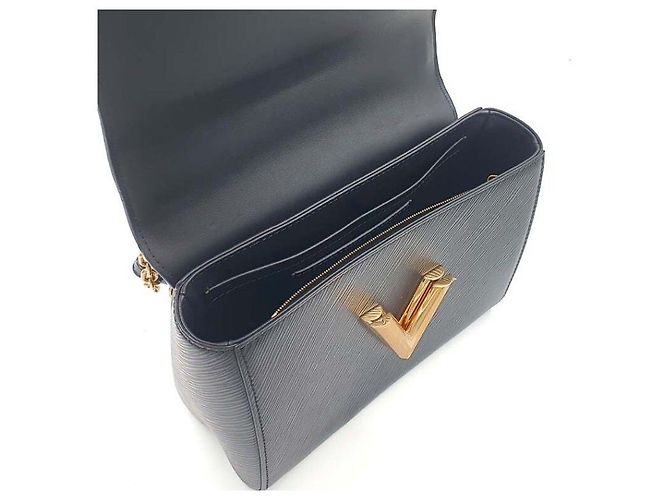 Louis Vuitton Epi Twist mm de piel negra - vista 8