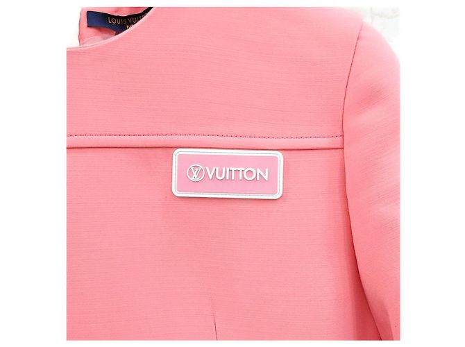 Louis Vuitton Vestido Martingale Rosa - vista 13