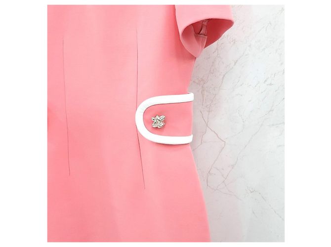Louis Vuitton Vestido Martingale Rosa - vista 14