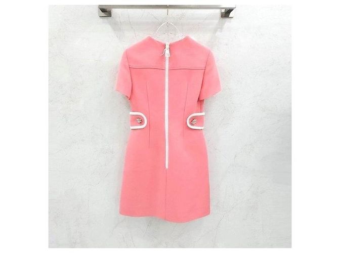 Louis Vuitton Vestido Martingale Rosa - vista 2