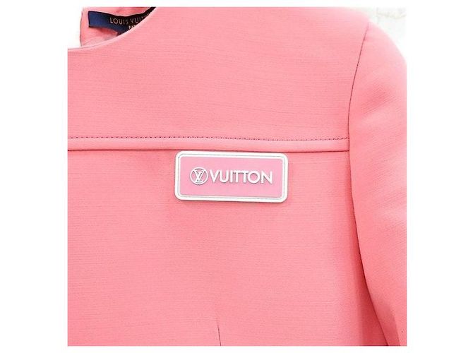 Louis Vuitton Vestido Martingale Rosa - vista 4
