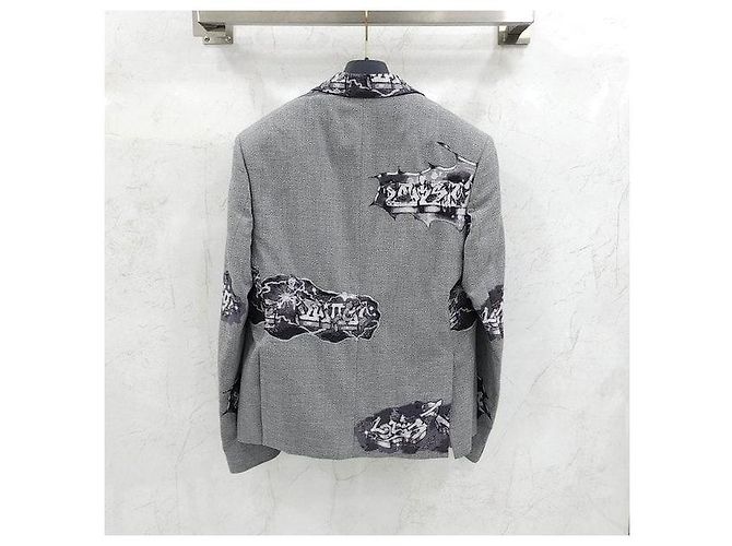 Louis Vuitton Graffiti Sommer Jacke Hose Set - Ansicht 3