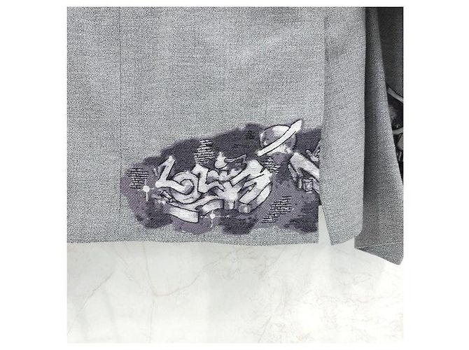 Louis Vuitton Graffiti Sommer Jacke Hose Set - Ansicht 6