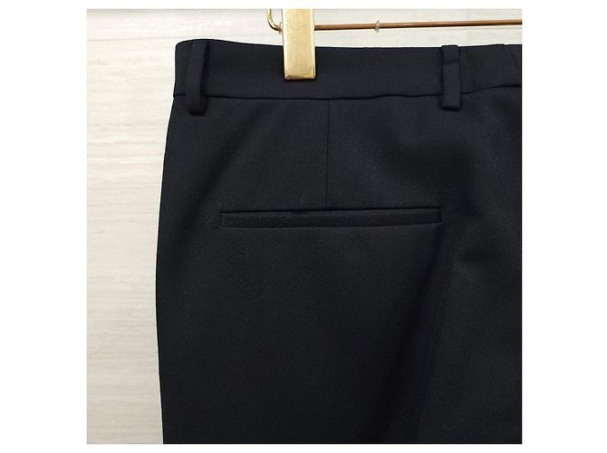 Prada Wool Blend Pants Navy - view 10