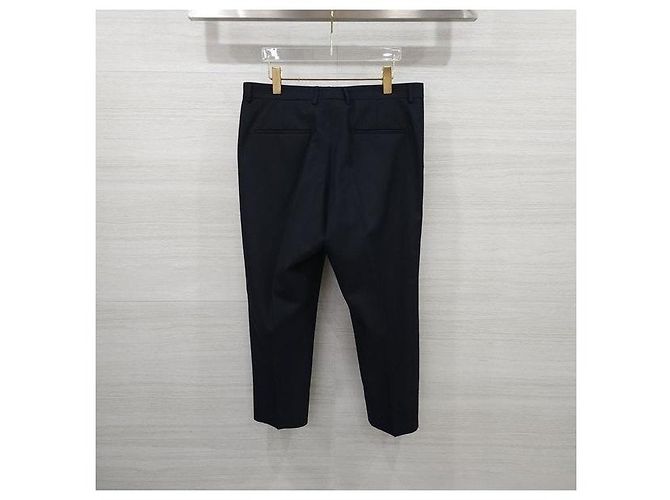 Prada Wool Blend Pants Navy - view 2