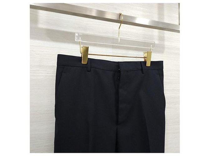 Prada Wool Blend Pants Navy - view 3