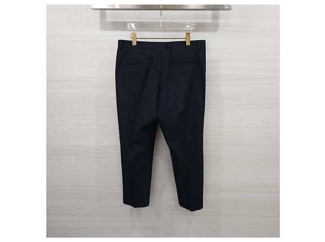 Prada Wool Blend Pants Navy - view 8