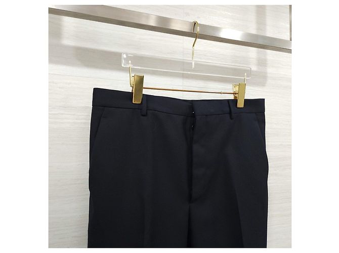 Prada Wool Blend Pants Navy - view 9