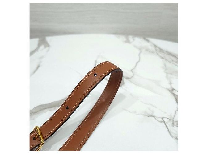 Céline Tiny Triomphe Crossbody-Bag aus Canvas - Ansicht 6