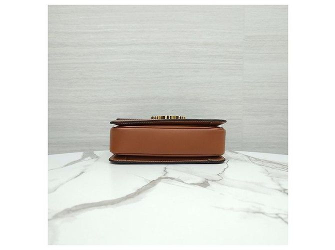 Céline Tiny Triomphe Crossbody-Bag aus Canvas - Ansicht 7