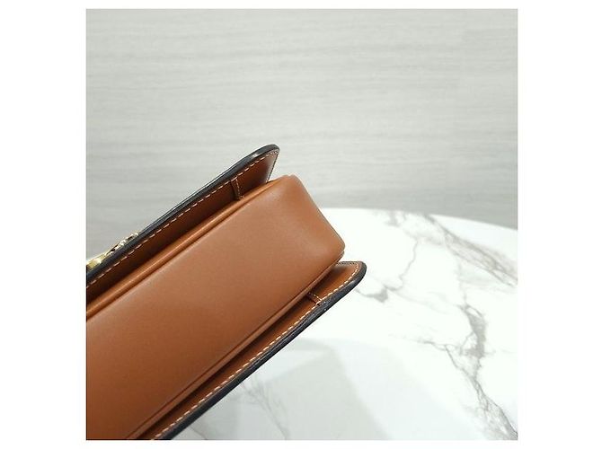 Céline Tiny Triomphe Crossbody-Bag aus Canvas - Ansicht 8