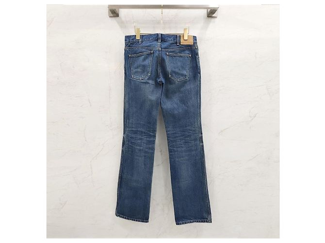 Céline Pantalones de denim Pearl Dark Union Wash - vista 6