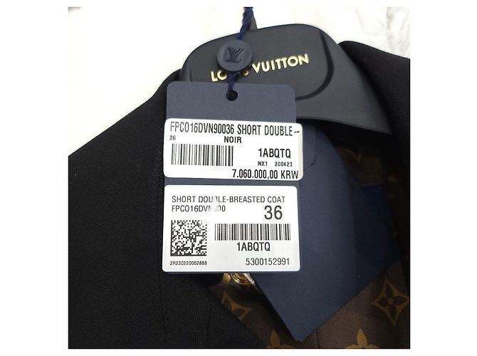 Louis Vuitton Abrigo Peacoat cruzado para mujer - vista 14