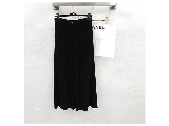 Pantalones de pana Chanel Marrones - vista 14