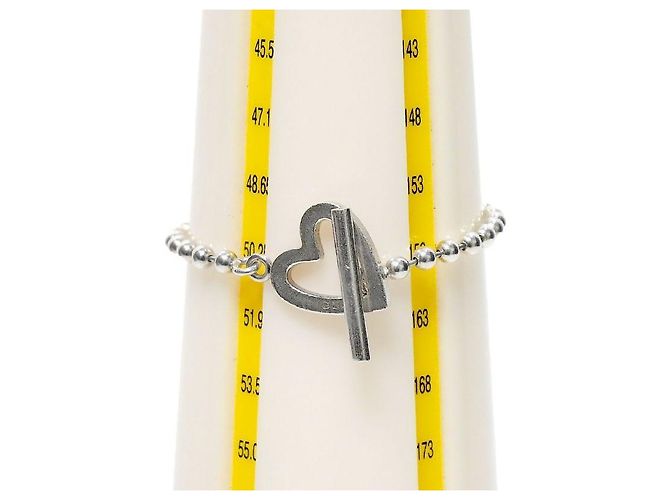 Gucci Bracciale Heart Bar Silver - vista 5