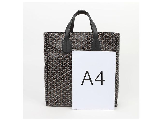 Goyard Borsa Tote Canvas Voltaire Nera - vista 10