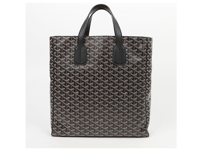 Goyard Borsa Tote Canvas Voltaire Nera - vista 4