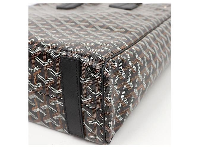Goyard Borsa Tote Canvas Voltaire Nera - vista 7