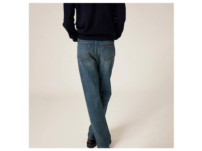 Pantalones vaqueros 5 bolsillos Miu Miu azul - vista 15
