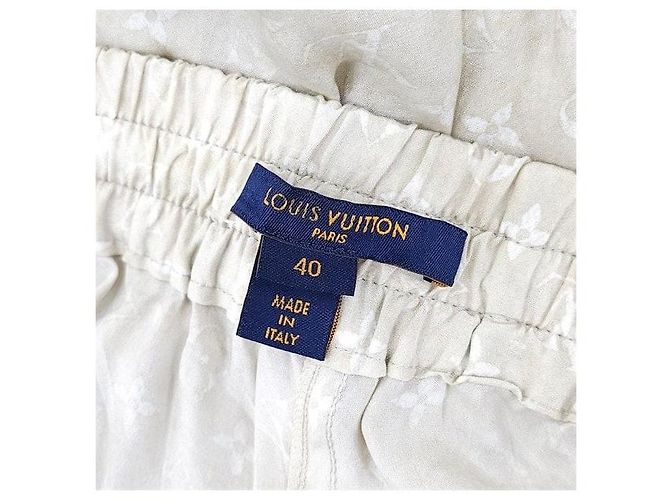 Louis Vuitton Pantaloni Jogger in Seta Monogram - vista 5