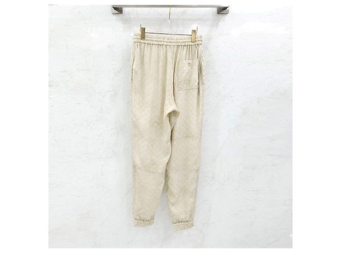 Louis Vuitton Pantaloni Jogger in Seta Monogram - vista 7