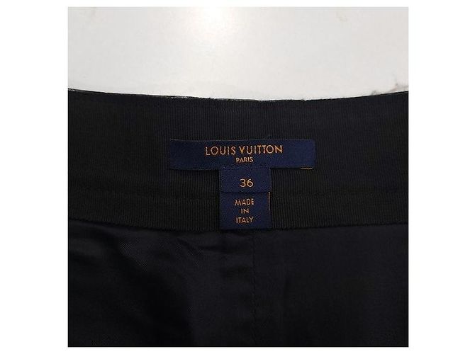 Louis Vuitton Falda de piel de cordero Monogram Shadow - vista 7