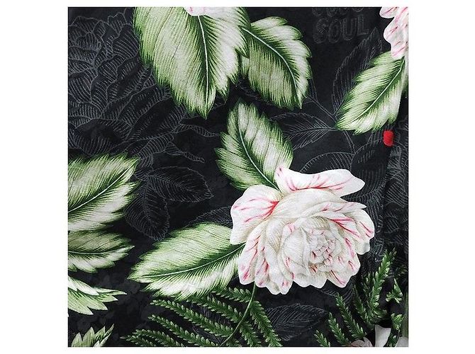 Gucci Pantaloncini hawaiani in seta e viscosa - vista 3
