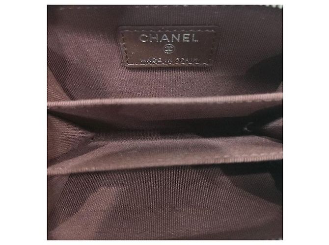 Chanel Tarjetero con cremallera Classic Caviar con chip - vista 8