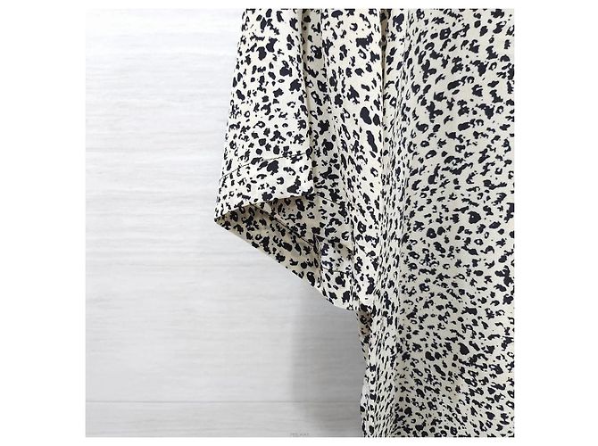 Céline Camicia a maniche corte in seta con stampa hawaiana - vista 4