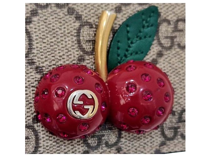 Gucci Cartera PVC Cherry PVC - vista 6