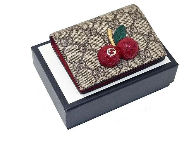 Gucci Cartera PVC Cherry PVC - vista 7