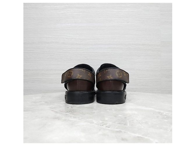 Louis Vuitton Scarpe Derby con cinturino monogramma - vista 4