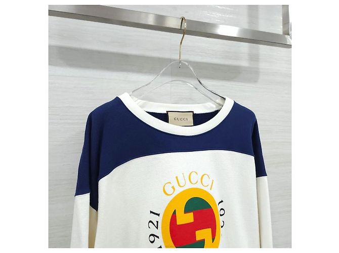 Gucci Interlocking Print Bicolor Sweatshirt - view 3