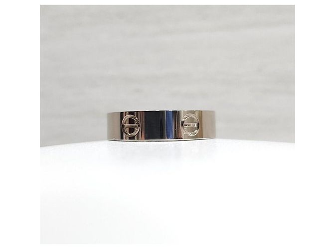 Cartier Classic Love Band Ring Weißgold - Ansicht 2