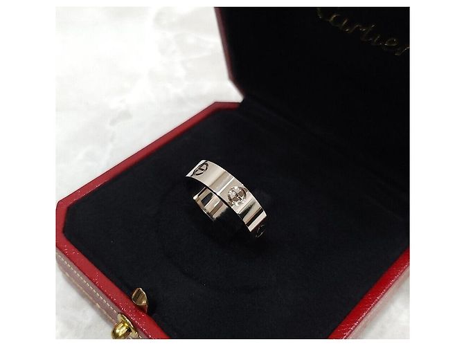 Cartier Classic Love Band Ring Weißgold - Ansicht 5