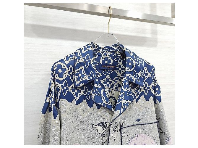 Dior Camicia pigiama in cera Monogram - vista 3