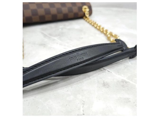 Louis Vuitton Borsa a tracolla Babym PM Damier Ebene - vista 6