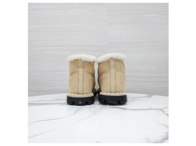 Prada Stivaletti UGG in camoscio e montone - vista 3