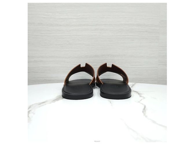 Hermès Sandal Slipper Izmir Appsong Gold - vista 3