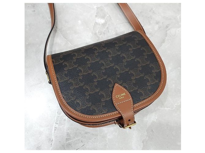 Céline Canvas Polka Bag Medium - Ansicht 4