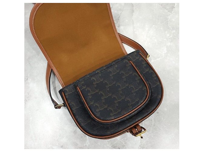 Céline Canvas Polka Bag Medium - Ansicht 6