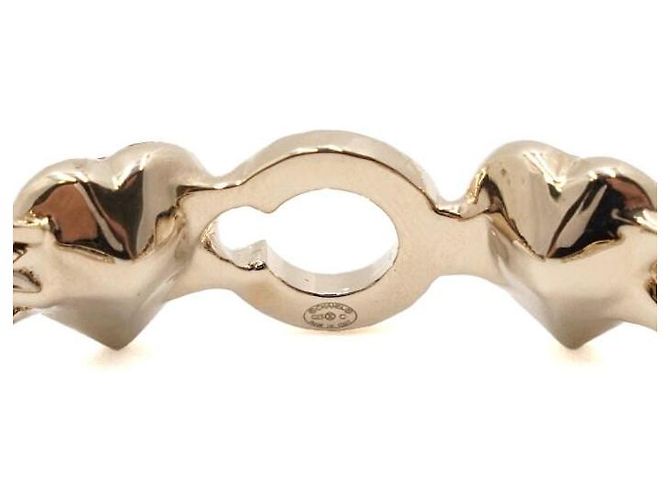 Chanel Bracciale Logo COCO Dorato con Cuore di Cristallo da Donna - vista 5