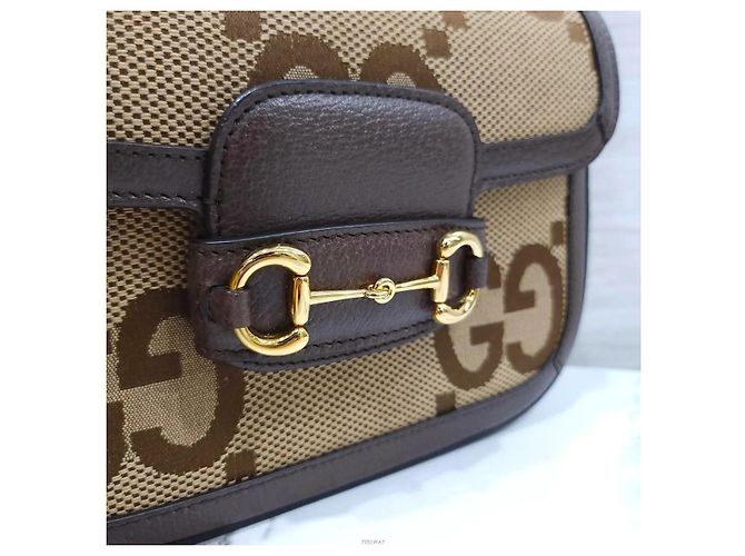 Gucci Mini Borsa in Tela Horsebit - vista 6