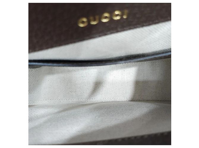 Gucci Mini Borsa in Tela Horsebit - vista 8