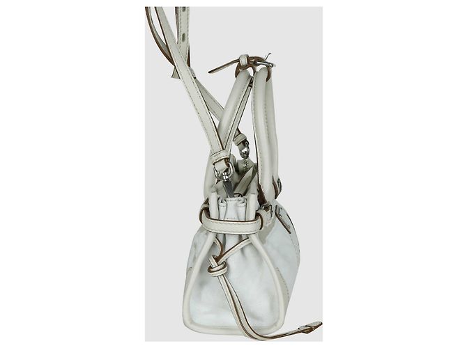 Prada Sac Bonnie Tote imprimé en lin et bandoulière - vue 2