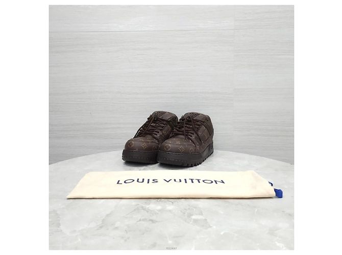 Louis Vuitton Sneakers Monogram Trainer Maxi Sneakers - vista 9