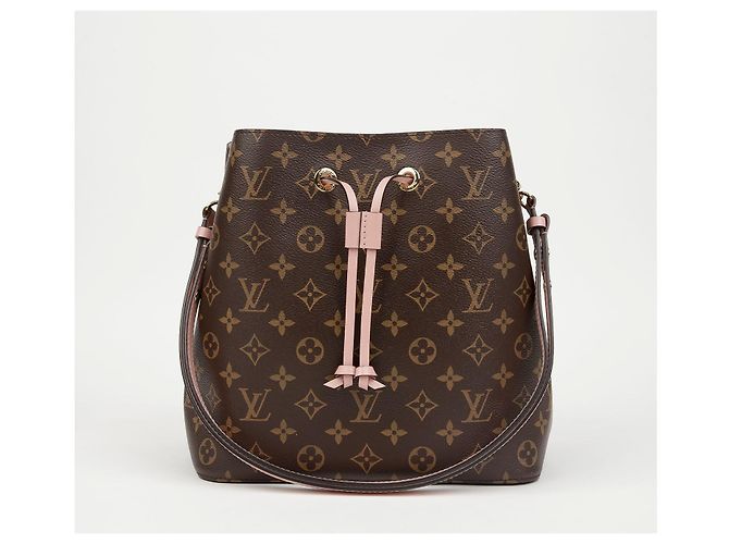 Bucket Louis Vuitton Borsa Secchiello Monogram Canvas Rose Powder - vista 2
