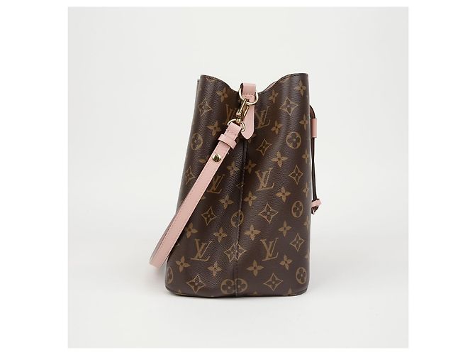 Bucket Louis Vuitton Borsa Secchiello Monogram Canvas Rose Powder - vista 5