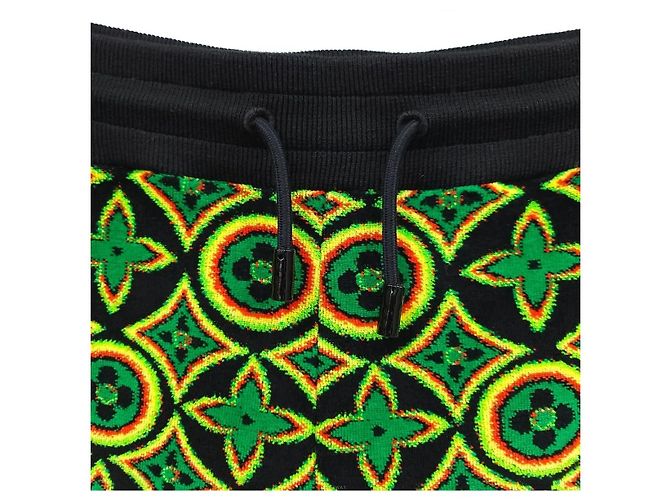 Louis Vuitton Pantaloncini Monogram Flower - vista 4